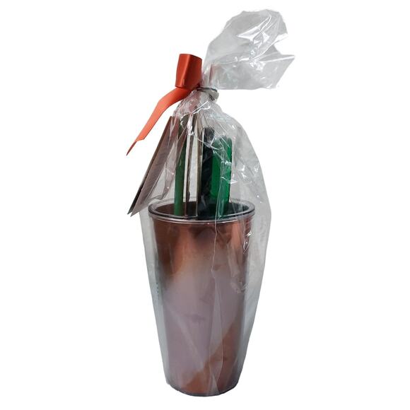 Starbucks 2021 16oz Tumbler w/ Single Serve Cold Brew Pod Signature Black NEW - Picture 3 of 6